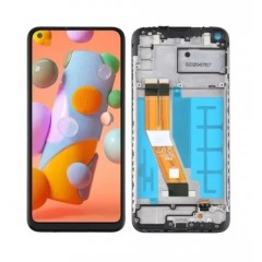 Tela Display Frontal Touch Samsung A11 A115 Com Aro Original