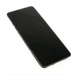 Tela Modulo Frontal Display Samsung A12 A125f C/ Aro Novo